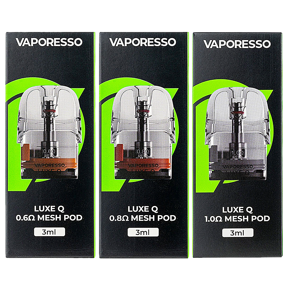 Luxe Q Mesh Pod By Vaporesso | 3ml | 4 Pack product image